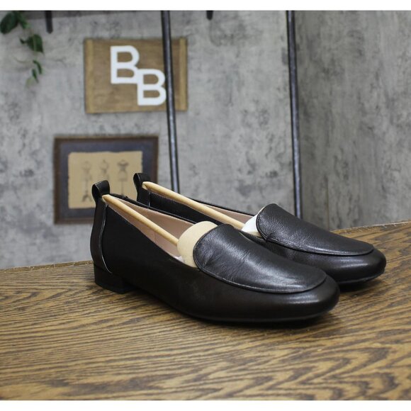 Naturalizer Womens Jordyn Loafers Leather J4820L1001 Black Leather 9W - Picture 1 of 15